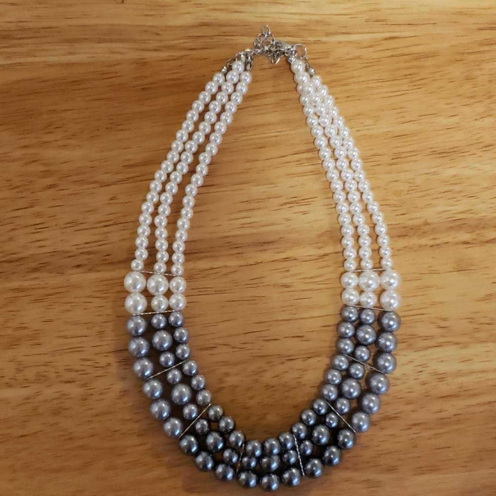 Faux Pearl Necklace